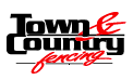 Town country fencing logo
