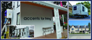 accents for living sign and truck