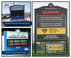 LED Leaderboard, Lit Pylon & Lawn Signs, Installations