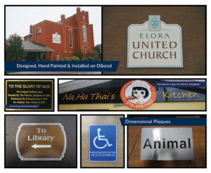 Church Signs, 3D and Cast Plaques